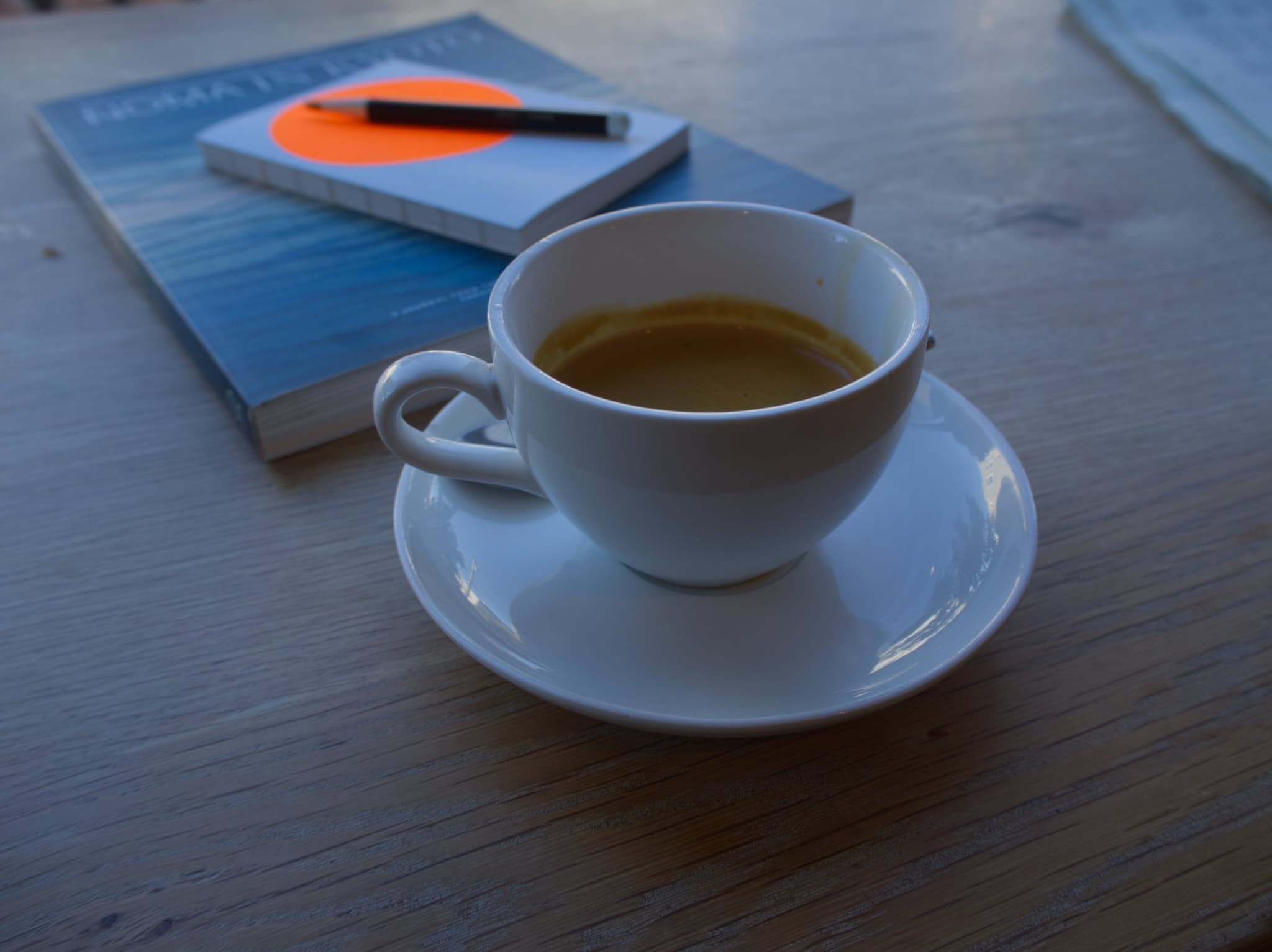An espresso at The Coffee Movement in San Francisco